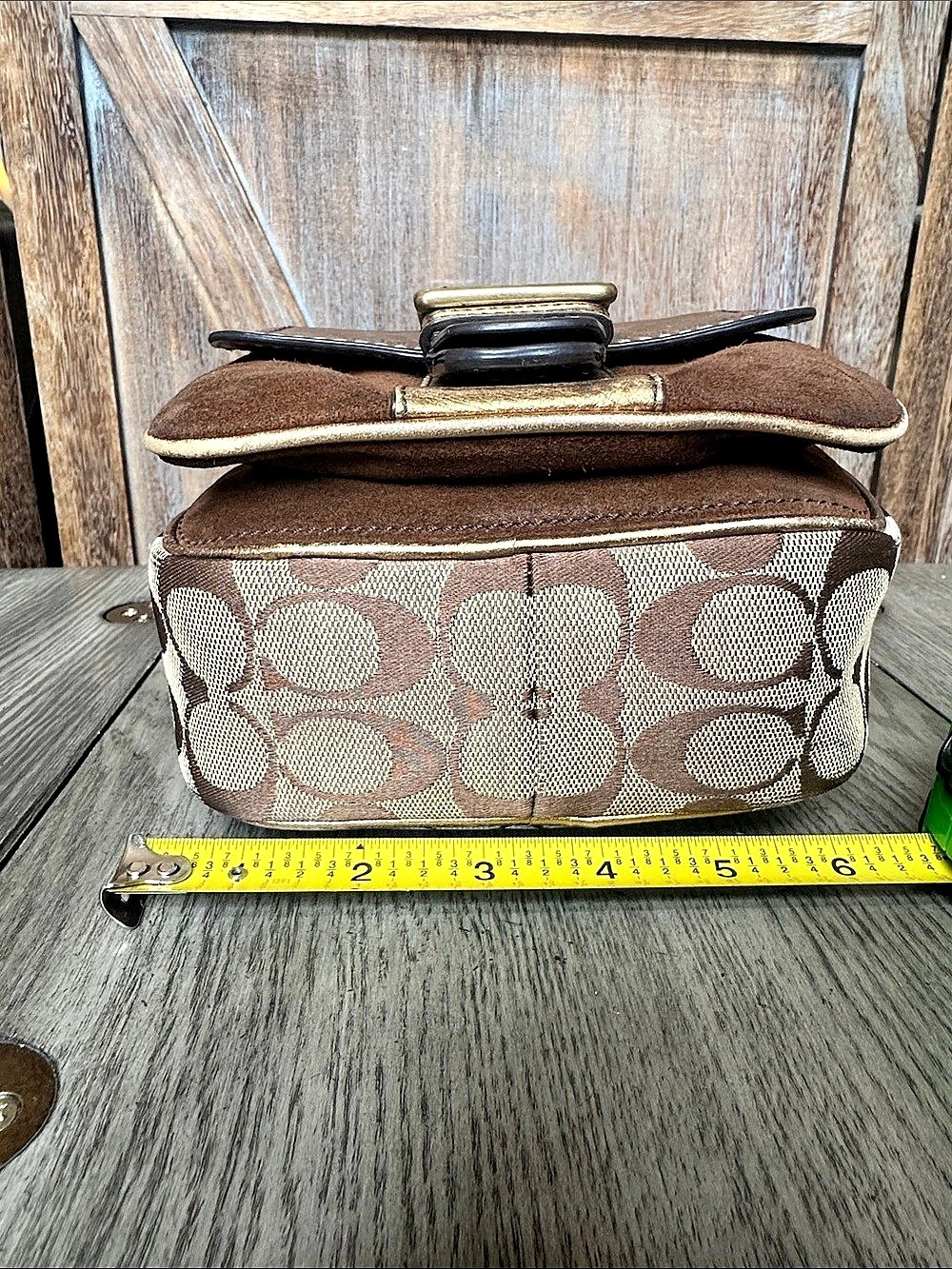 Coach Vintage Special Edition 2004 Legacy Leather & Suede  Crossbody Bag - Picture 16 of 16